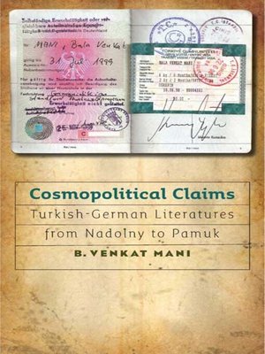 cover image of Cosmopolitical Claims